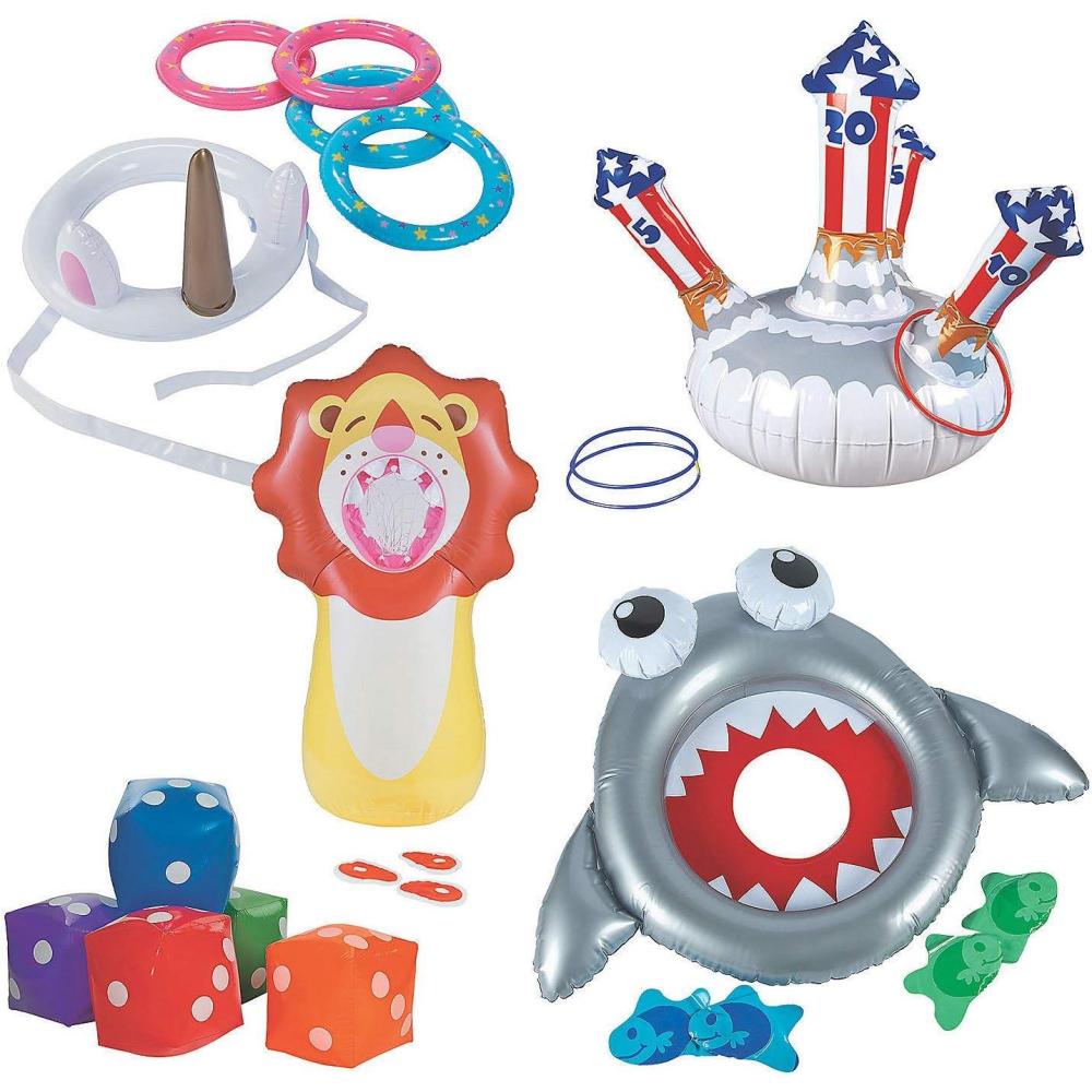 imageInflatable Games Boredom Buster  Toys  5 Pieces