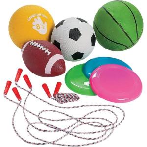 Super Playground Fun Kit – 10 Piece Set – PE and Recess Equipment for Elementary School Kids