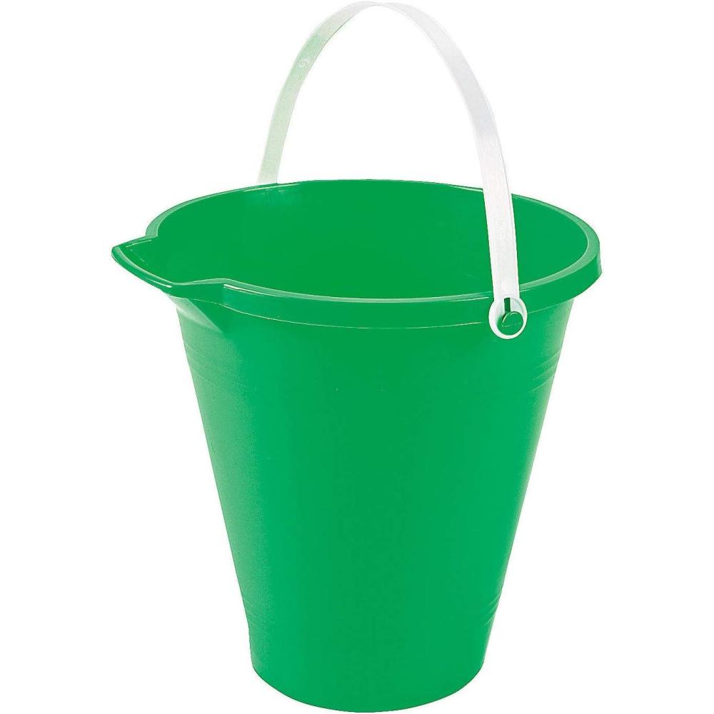 imageFun Express  Holiday Handicraft Nesting Buckets  Christmas Item for Boys and Girls of All Ages  Great for The FestivitiesGreen