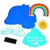 “All Things are Possible with God” Magnet Craft Kit – Makes 12 – Crafts for Kids and Fun Home Activities