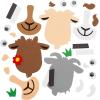 Fun Express Billy Goat Magnet Craft Kit – Makes 12