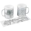 Fun Express Christmas Mugs Set of 4 Kids – 12 Pack Color Your Own Holiday Artist Plastic Mugs with Handles | Craft Kits for Christmas Party Activities & DIY Mug Painting Projects