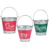 Fun Express – Holiday Handicraft Nesting Buckets – Christmas Item for Boys and Girls of All Ages – Great for The Festivities(Multicolour)