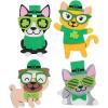 Fun Express St. Patrick’s Day Pet Magnet Craft Kit – 12 DIY Craft Kits for Kids Ages 3-5, 4-8 | Arts and Crafts Party Favors for Classroom Activities & Birthday Parties | Easy Foam Magnet Making Kit