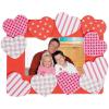 Heart Picture Magnet Craft Kit – Makes 12 – Valentine’s Day Crafts for Kids and Fun Home Activities
