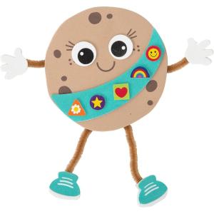 Fun Express 6 3/4″ x 5″ Chocolate Chip Cookie Scout Magnet Craft Kits – Makes 12