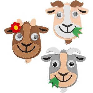 Fun Express Billy Goat Magnet Craft Kit – Makes 12