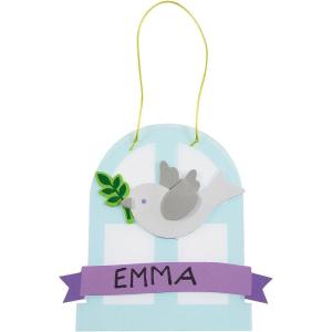 Fun Express Religious Dove Acetate Window Craft Kit – 12 Sets – Perfect for Kids’ Sunday School Activities & Hands-On Classroom Projects
