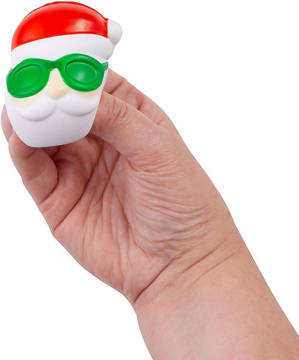 imageFun Express Christmas Squishies Set  Holiday Stress Relief Fidget Balls ampamp Relaxables for Christmas Parties Stocking Stuffers ampamp Favors  Perfect for Fun Holiday Fun ampamp Stress Relief  12 Pieces