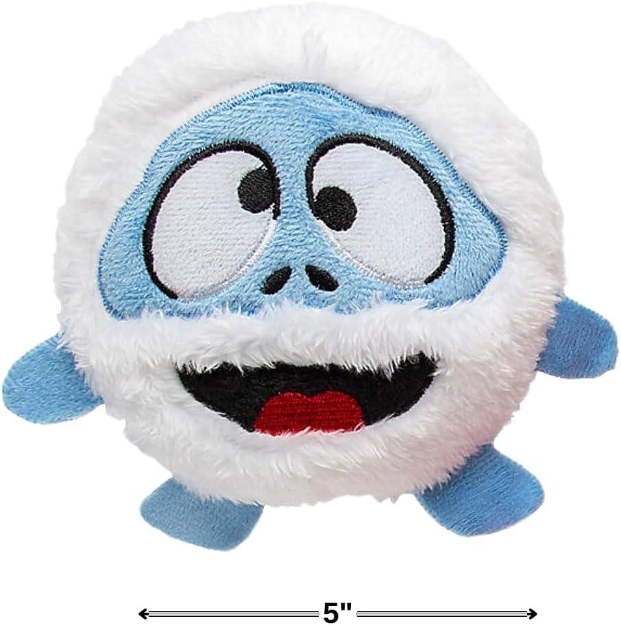 imageFun Express Rudolph The RedNosed Reindeer Assorted Design Round Plush Stuffed Characters 5quot 12 Pcs  Perfect for Christmas Party Favors Stocking Stuffers Prizes ampamp More