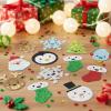 Fun Express Holiday Christmas Glitter Temporary Tattoos Party Favours Stocking Fillers – 72 pcs