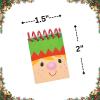 Fun Express Mini Cheery Christmas Spiral Notepads, 1.5″ x 2″, Bulk 48-Pack, Holiday Pocket Notebooks for Kids, Stocking Stuffers, Classroom Rewards & Party Favors