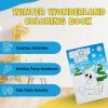 Fun Express Winter Wonderland Coloring Books – Bulk Set of 72 – Winter and Christmas Party Favor Handouts for Kids