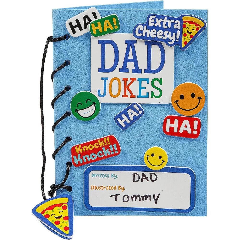 imageFun Express 5quot x 7quot Fathers Day Dad Joke Foam Journal Craft Kit  Makes 12