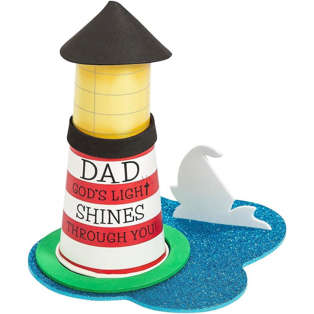 imageFun Express Religious Fathers Day Lighthouse Craft Kit  Makes 12