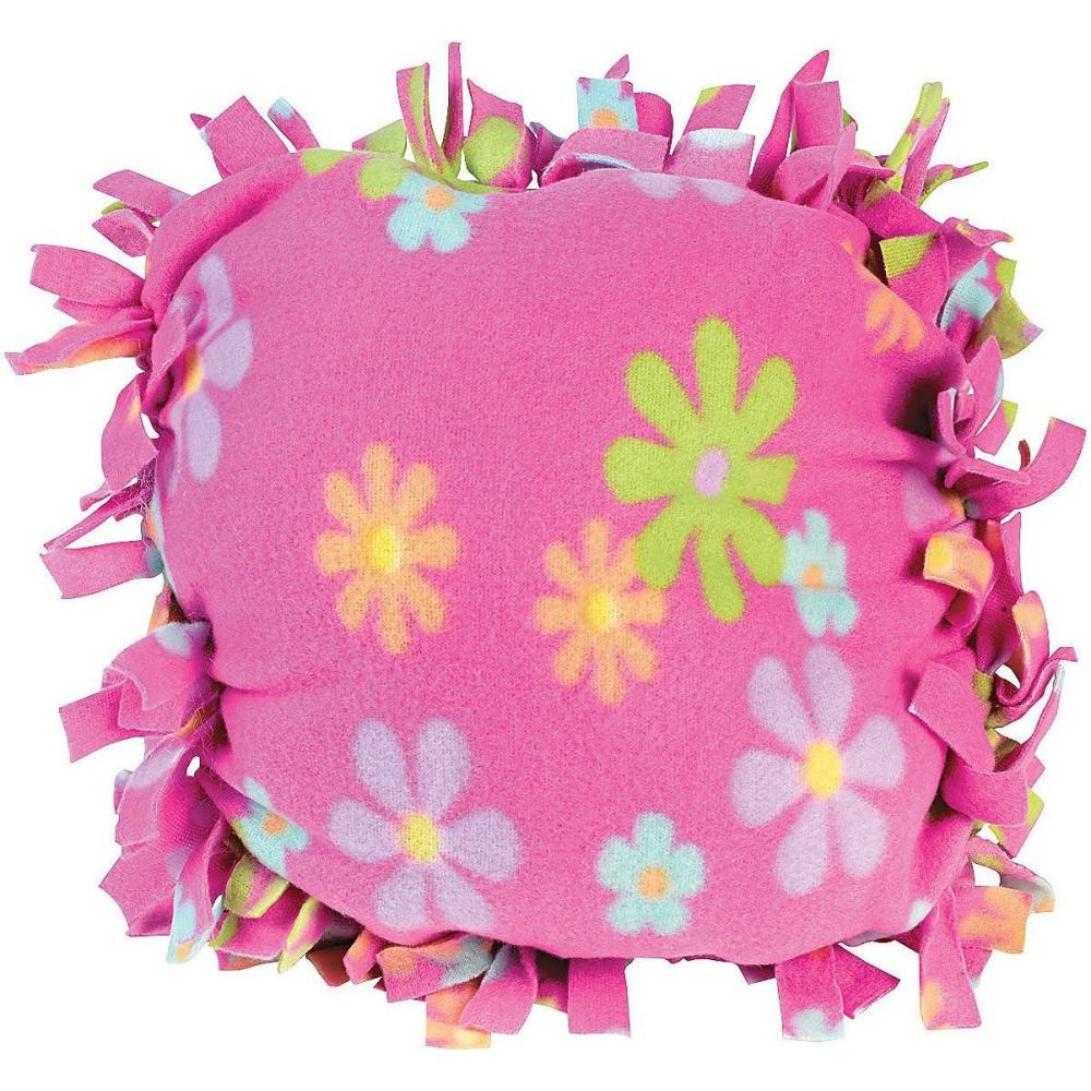 imageFleece Flower Pillow Craft Kit  Crafts for Kids and Fun Home Activities