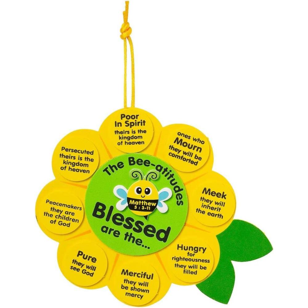 imageFun Express The BeeAtitudes Sign Craft Kit  Makes 12