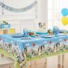 Bluey Party Tablecloth 54″ x 84″ – Disposable Plastic Bluey Birthday Table Cover for Kids’ Parties, Decorations, Supplies & Bluey Theme Events