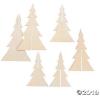 DIY Slat Wood Tree Stand Up – Set of 3 in Small, Medium and Large Size – Christmas Crafts and Home Decor Supplies