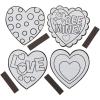 Color Your Own Heart Magnet – Crafts for Kids and Fun Home Activities