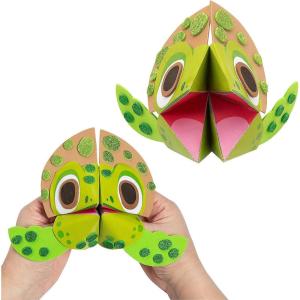 Fun Express Turtle Fortune Teller Craft Kit – Makes 12