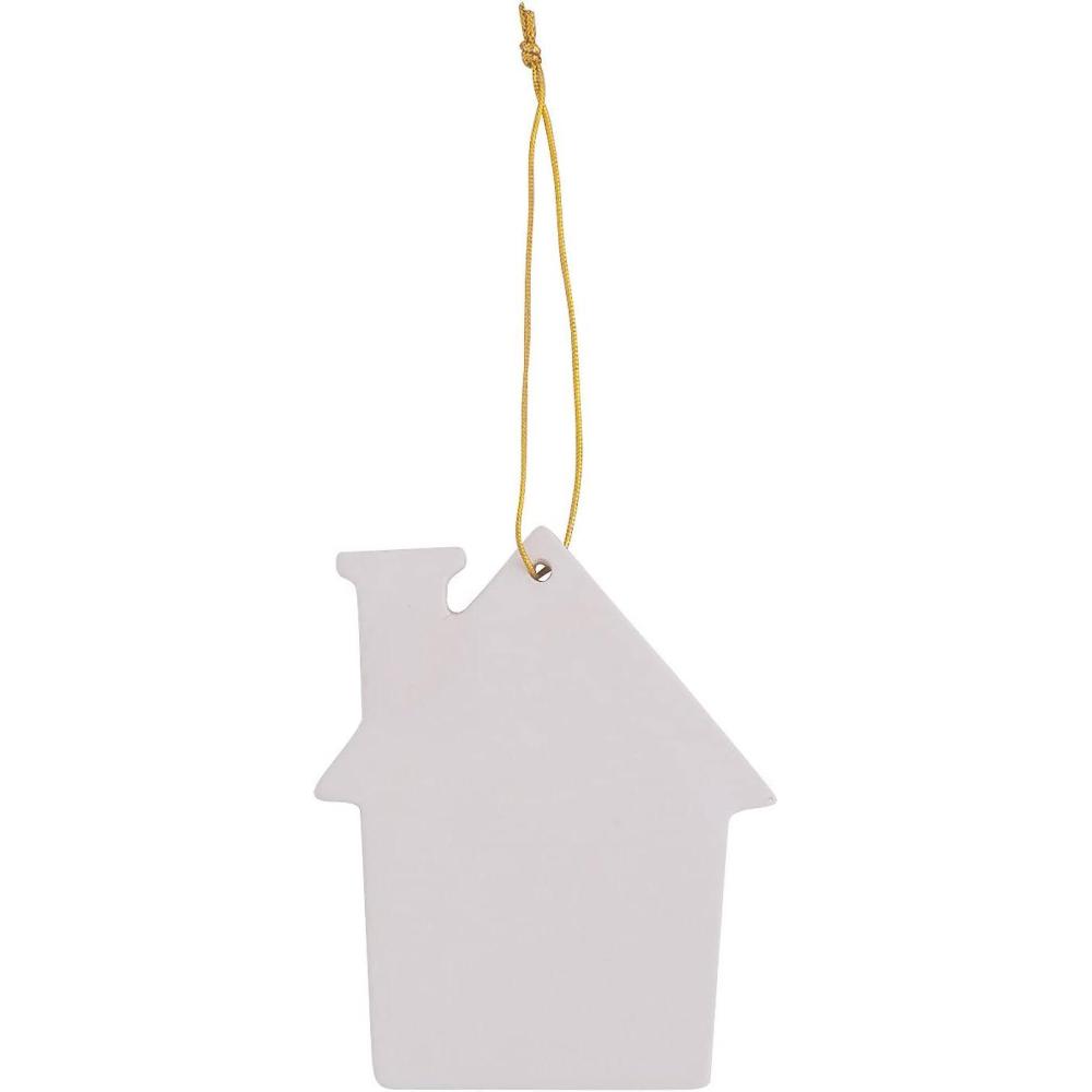 imageDIY Ceramic House Ornaments  12 Pieces
