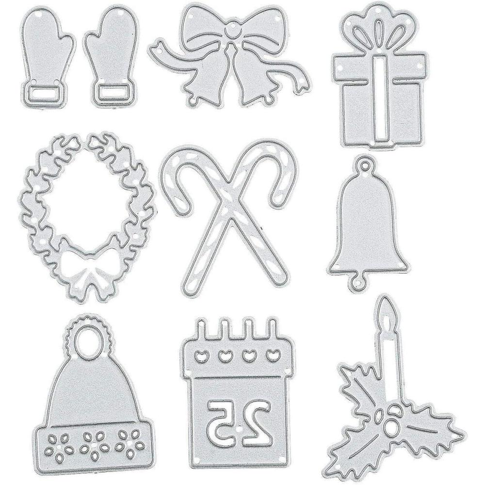 imageFun Express Christmas Cutting Die  Holiday Crafting Tool for Kids ampamp DIY Projects  Perfect for Christmas Cards Decorations ampamp Fun Holiday Activities  Ideal for Creative Family Crafts  1 Piece