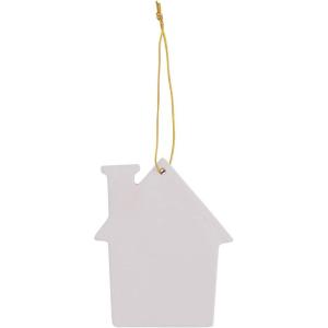 DIY Ceramic House Ornaments – 12 Pieces