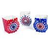 Fun Express Patriotic Paper Fan Luminary Bags – Party Supplies – 12 Pieces