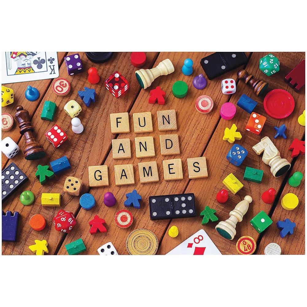 image:imageFun Express Board Game VBS Game Pieces Photo Backdrop Banner VBS Vacation Bible School SuppliesDecor 3 Pieces