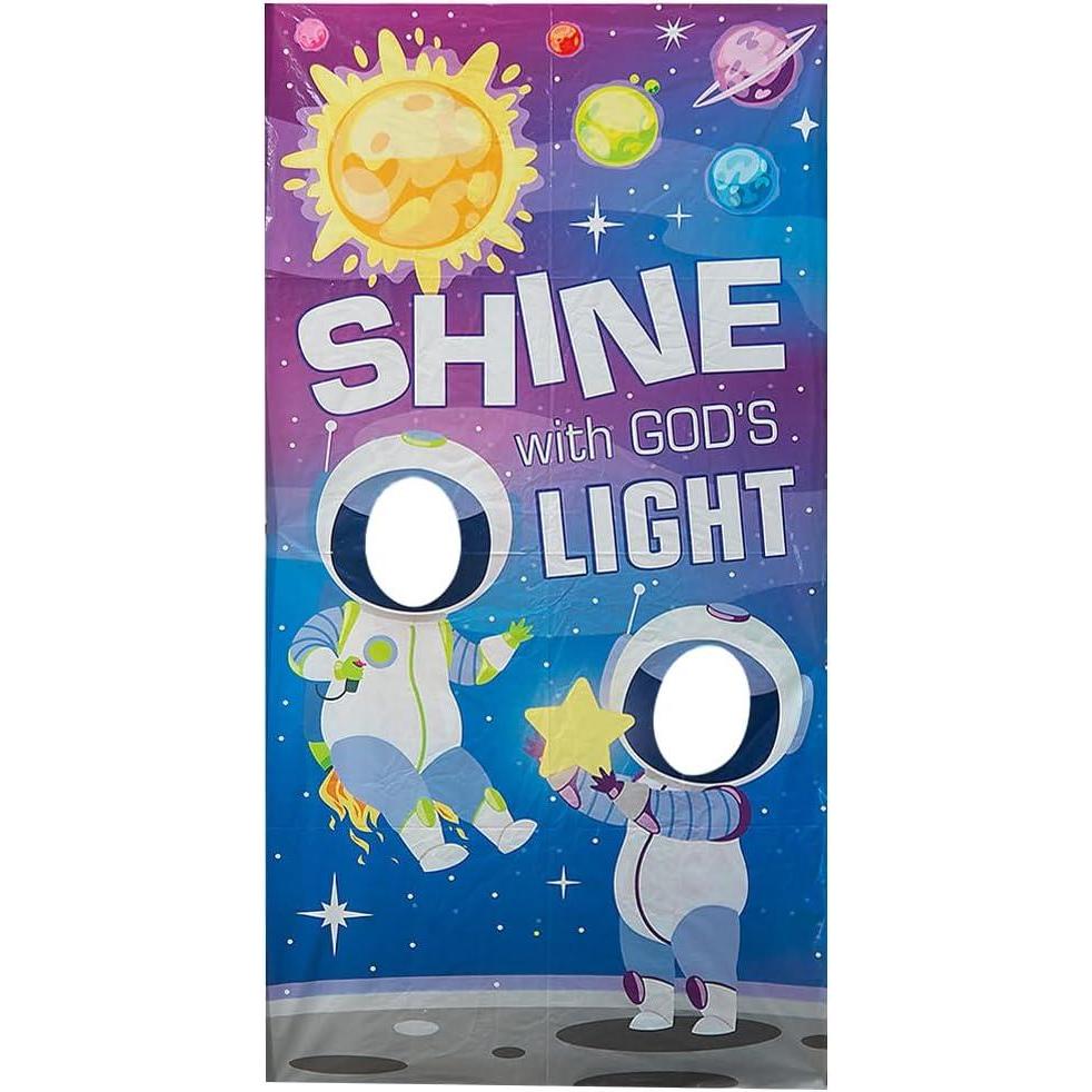 image:imageFun Express Outer Space VBS Photo Door Banner   VBS Vacation Bible School SuppliesDecor