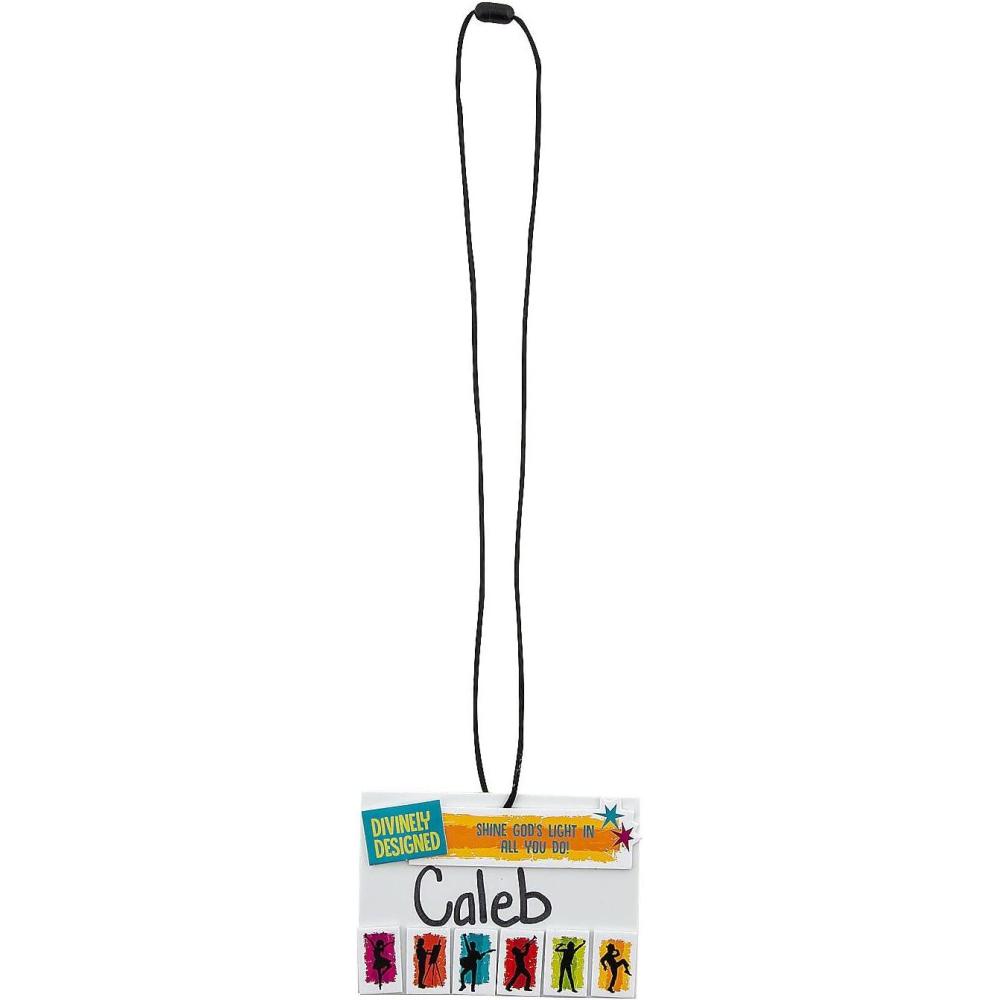 image:imageFun Express Studio VBS Name Tag Necklace Craft Kit Makes 12 VBS Vacation Bible School SuppliesDecor