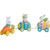 Carrot Express Easter Bunny Train – 3 Piece Set – Easter Tabletop Decoration