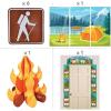 Fun Express Camp VBS Decorating Kit – 18 Piece, Vacation Bible School 2024 Multi Color