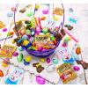 Fun Express Chocolate Easter Bunny Suckers Individually Wrapped Set of 12 – Premium Candy Lollipops for Kids Party Favors | Perfect for Easter Baskets, Classroom Treats & Holiday Celebrations