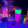 Fun Express Mini Neon Popcorn Boxes – Colorful Vibrant Party Supplies for Movie Nights Birthdays – Favors Gifts Treats Creative Party Displays – Assorted Neon Colors – 24 Pieces – Multicolor