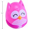 Fun Express OWL Shaped Egg – Party Supplies – Home Decor Christmas Birthday Party Easter Decoration Gift – =Graduation Birthday Baby Shower Party Supplies – 12 Pieces