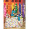 Fun Express Paint Splatter Tablecloth Roll, Disposable Plastic – 100 feet Long – Art Party Decorations and Supplies – VBS Vacation Bible School Supplies/Decor