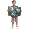 Fun Express Rainforest Poster Set – Educational and Learning Activities for Kids – VBS Vacation Bible School Supplies/Decor – 6 Pieces