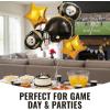 Pittsburgh Steelers Mylar Balloon Set – 5-Piece NFL Football Foil Balloons for Game Day, Tailgates, Birthdays & Fan Parties