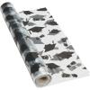 Fun Express Clear Graduation Plastic Tablecloth Roll – 100 feet Long – Party Table Supplies