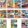 Fun Express Cultures Around The World Posters – VBS Vacation Bible School Supplies/Decor – Diversity and Multicultural Classroom Decor for Preschool, Kindergarten and Elementary Schools – 12 Pieces