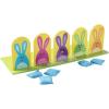 Fun Express Easter Bunny Bean Bag Toss Game – Comes with One Board and 5 Bags – Great for Easter Events and Celebrations