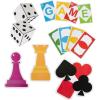 Fun Express Game Night Cutouts – Party Decor – VBS Vacation Bible School Supplies/Decor – 6 Pieces