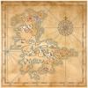 Fun Express Rainforest Map Backdrop – Party Decor – VBS Vacation Bible School Supplies/Decor – 2 Pieces