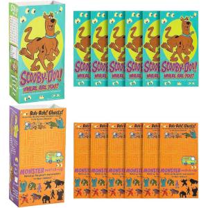 5 1/4″ x 10″ Scooby-Doo Activity Paper Treat Bags – 12 Pieces