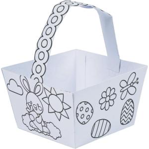 DIY Easter Baskets – Makes 12 – Crafts for Kids and Fun Home Activities