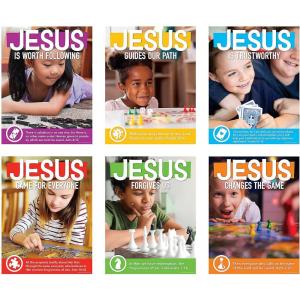 Fun Express Board Game VBS Posters – VBS Vacation Bible School Supplies/Decor 6 Pieces