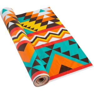 Fun Express Southwest VBS Plastic Tablecloth Roll – VBS Vacation Bible School Supplies/Decor – 100 ft.