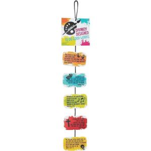 Fun Express Studio VBS Verse a Day Craft Kit – Makes 12 – VBS Vacation Bible School Supplies/Decor